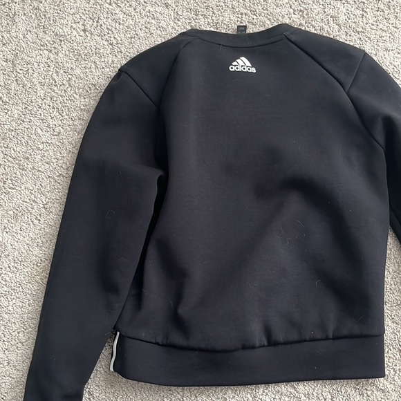 Adidas black crop sweater - Picture 2 of 3